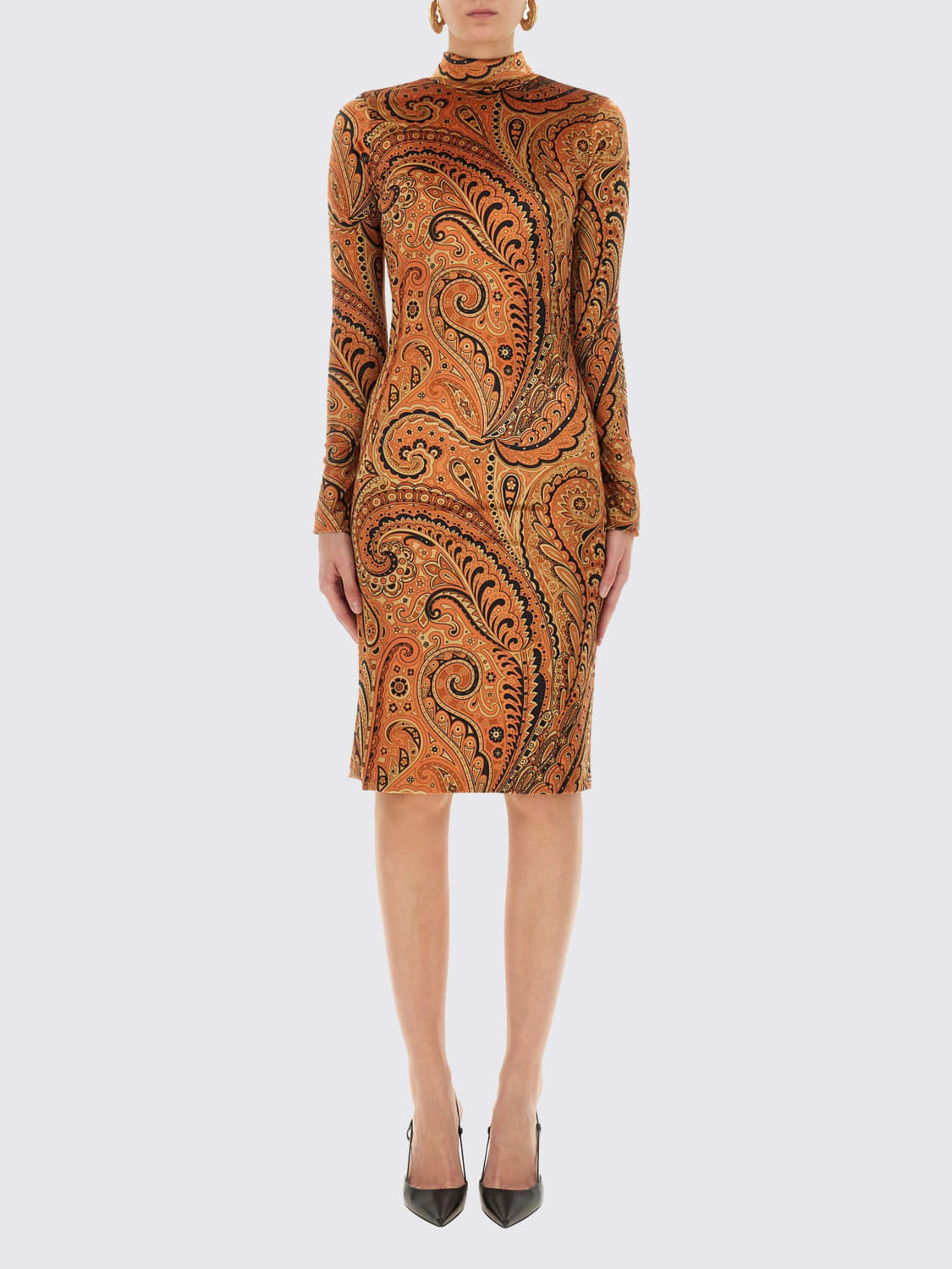 ETRO DRESS: Dress woman Etro, Orange - Img 1