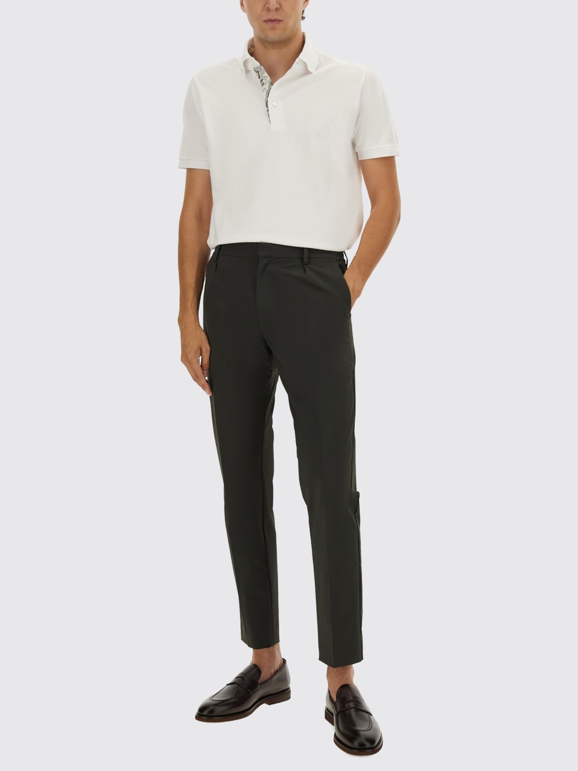 ETRO POLO: Polo hombre Etro, Blanco - Img 2