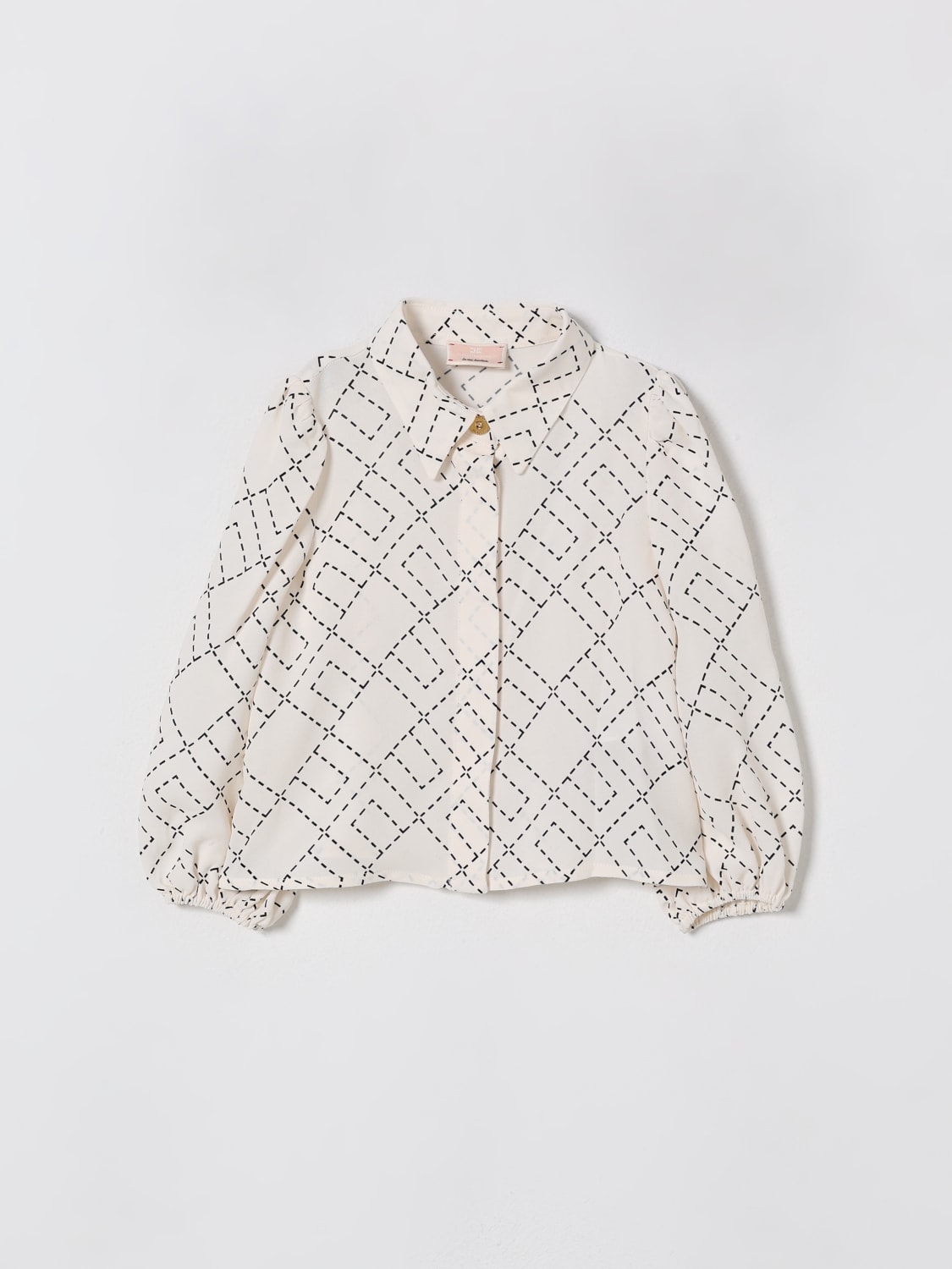 ELISABETTA FRANCHI LA MIA BAMBINA CAMISA: Camisa niños Elisabetta Franchi La Mia Bambina, Negro - Img 1