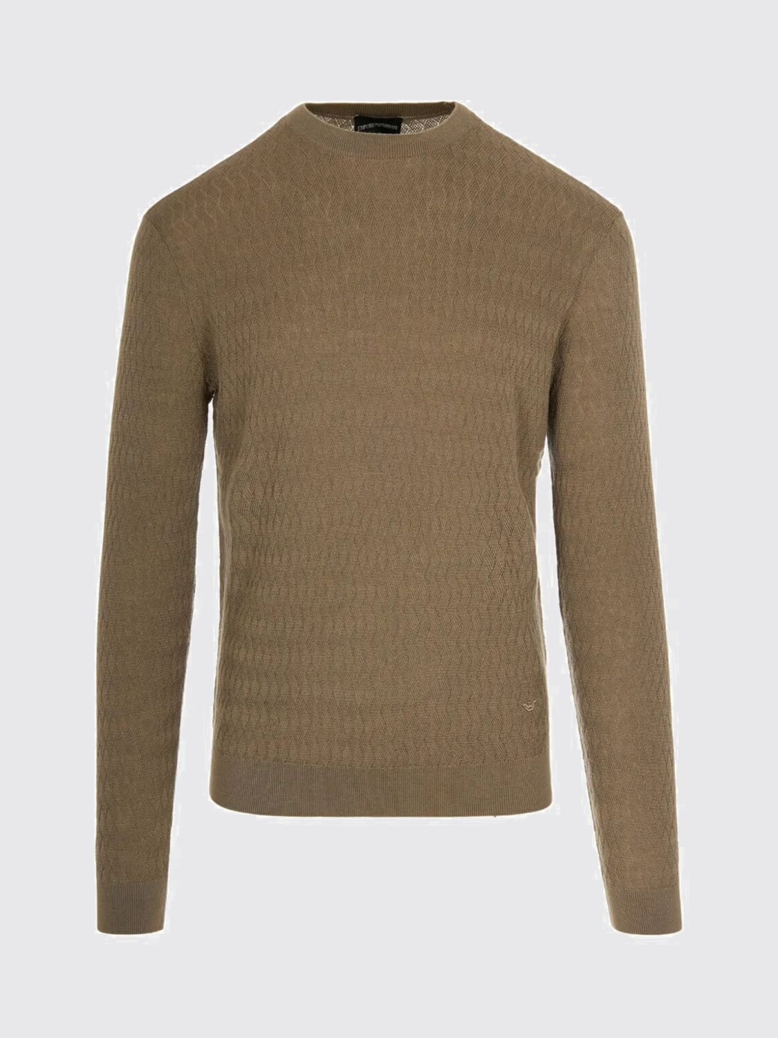 EMPORIO ARMANI SWEATER: Sweater men Emporio Armani, Mud - Img 1