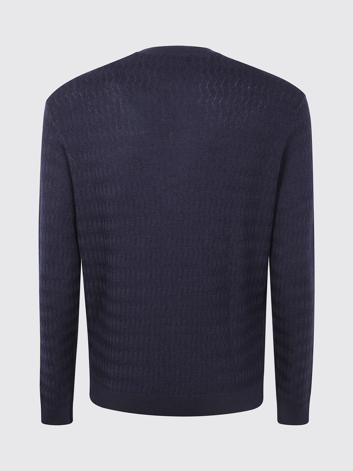 EMPORIO ARMANI SWEATER: Sweater men Emporio Armani, Blue 1 - Img 2