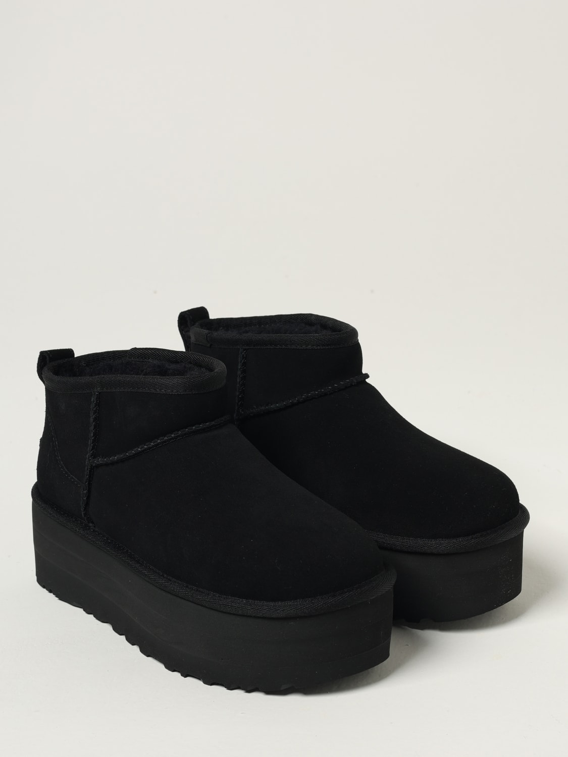 UGG BOTAS: Botines planos mujer UGG, Negro - Img 2