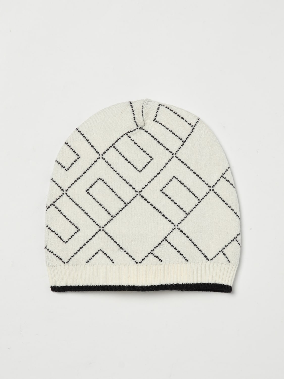 ELISABETTA FRANCHI LA MIA BAMBINA HAT: Hat kids Elisabetta Franchi La Mia Bambina, Black - Img 2