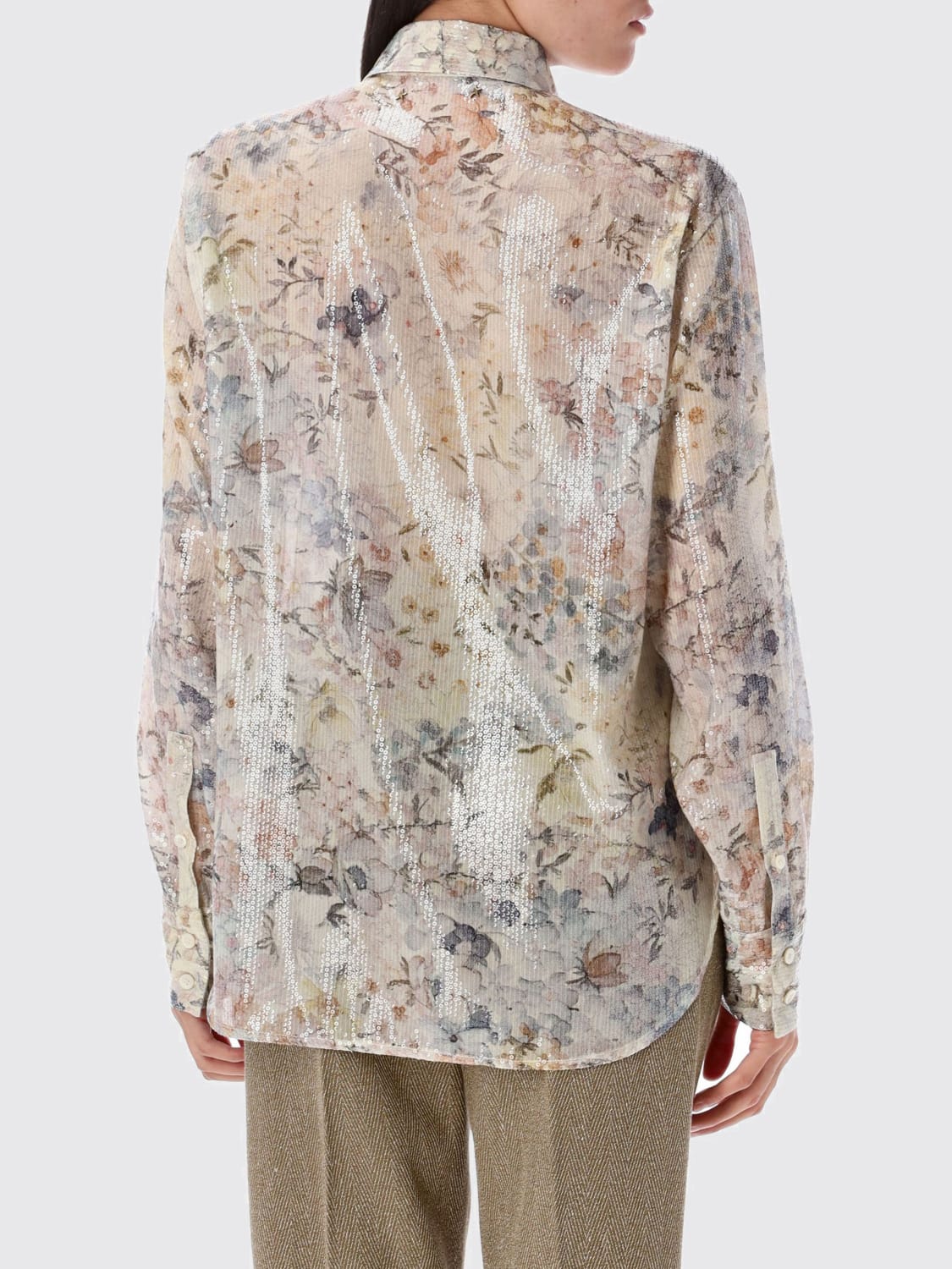 GOLDEN GOOSE HEMDBLUSE: Hemdbluse damen Golden Goose, Bunt - Img 2