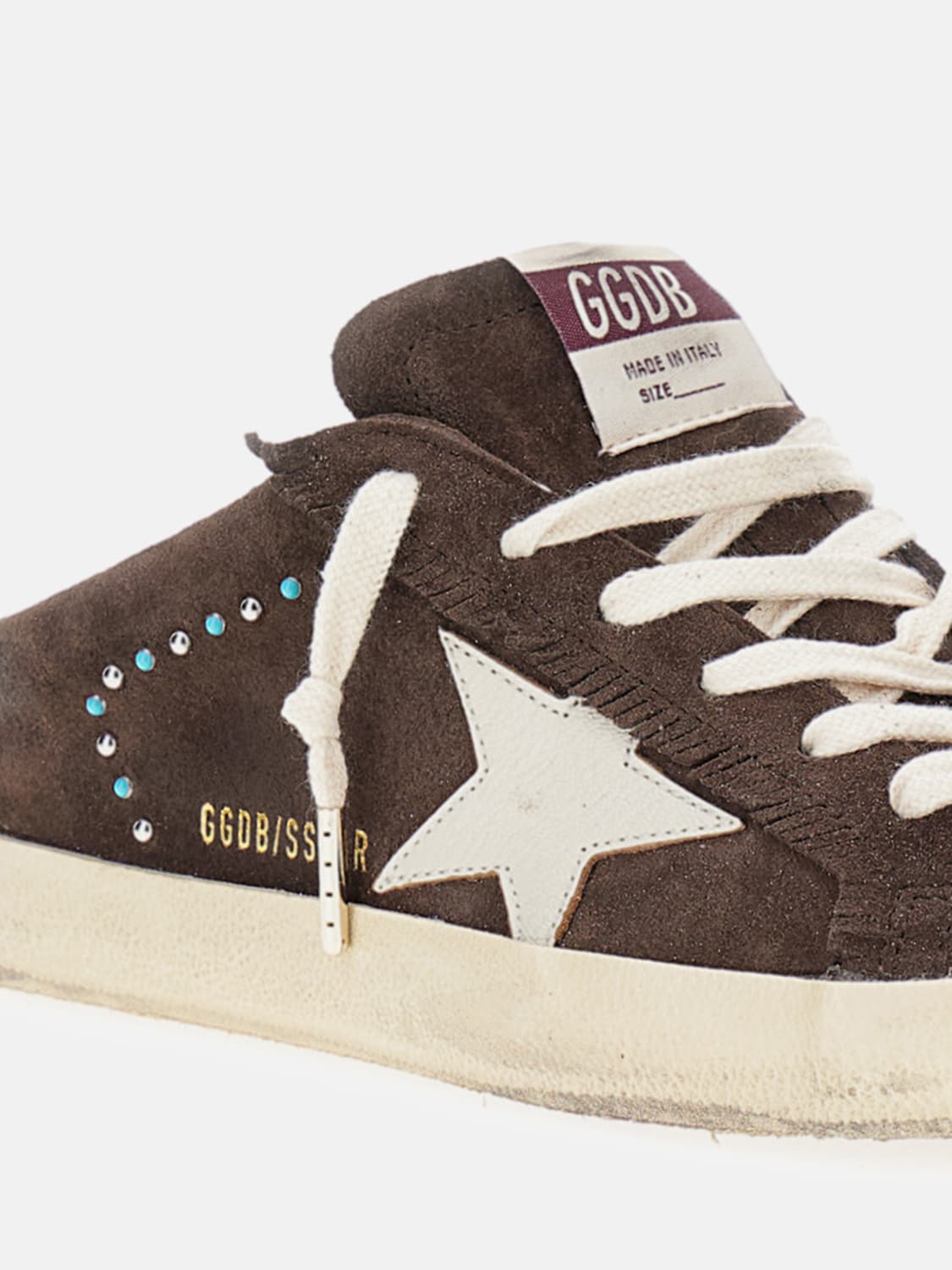 GOLDEN GOOSE SNEAKERS: Sneakers woman Golden Goose, Brown - Img 4