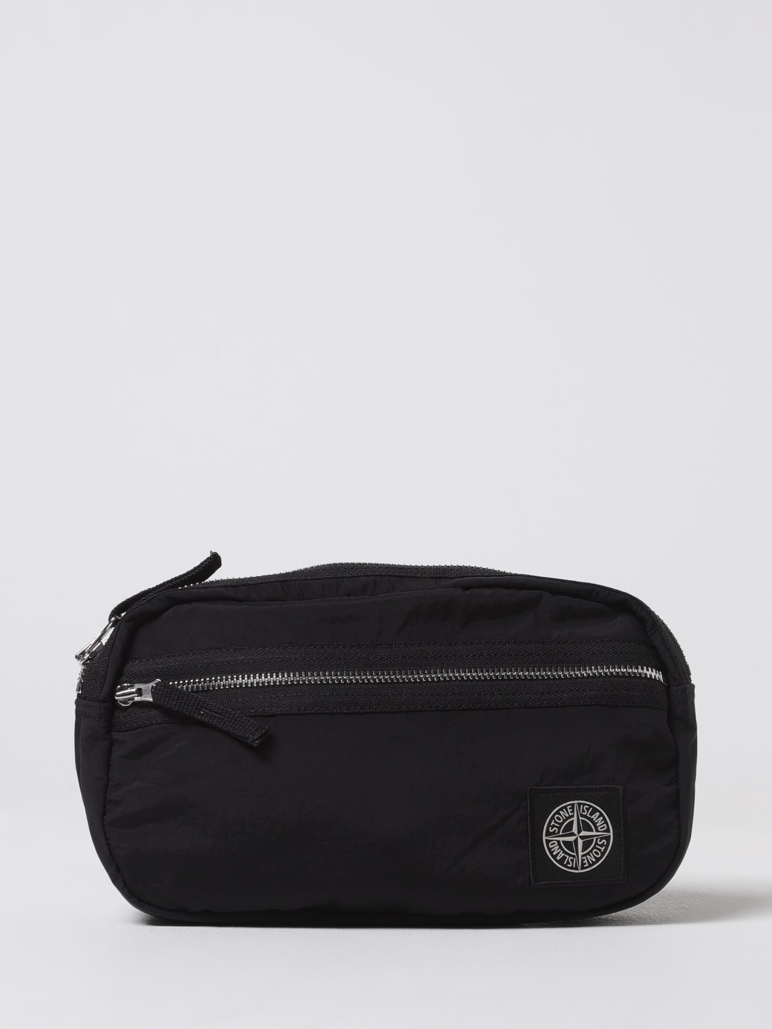 STONE ISLAND MARSUPIO: Marsupio COATED NYLON METAL IN ECONYL® Stone Island, Nero - Img 1