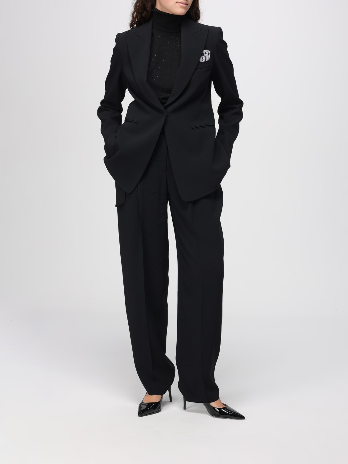 EMPORIO ARMANI TOP: Top femme Emporio Armani, Noir - Img 2