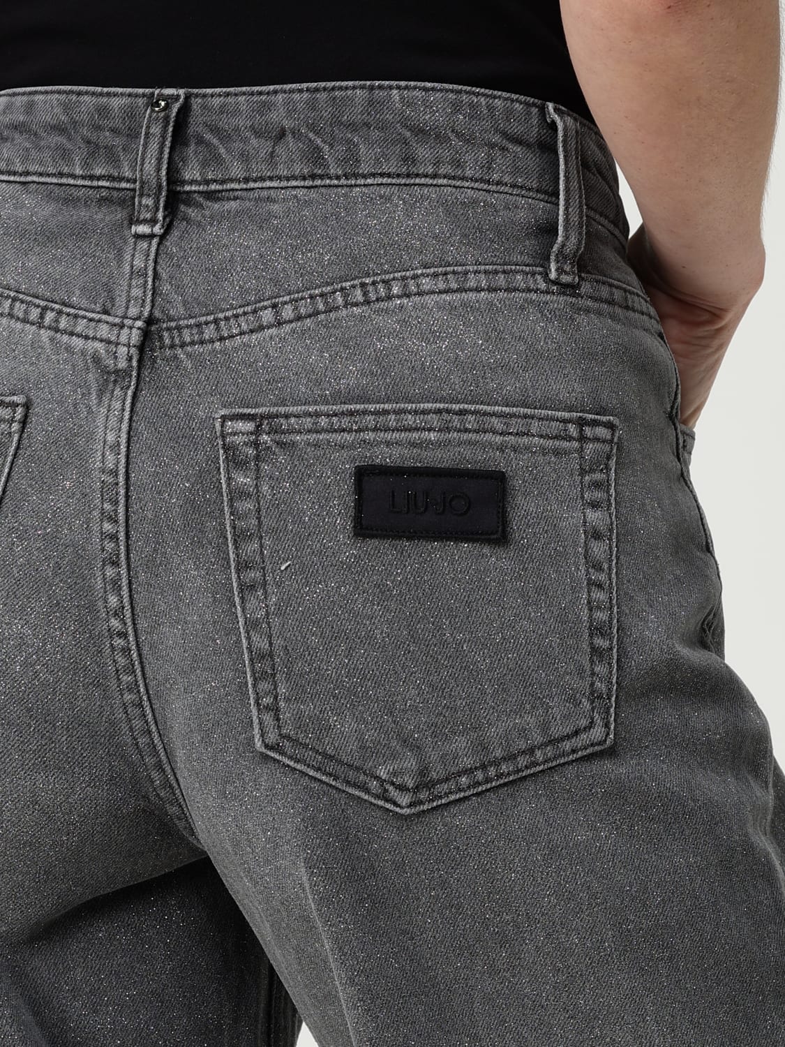 LIU JO JEANS: Jeans femme Liu Jo, Noir - Img 3