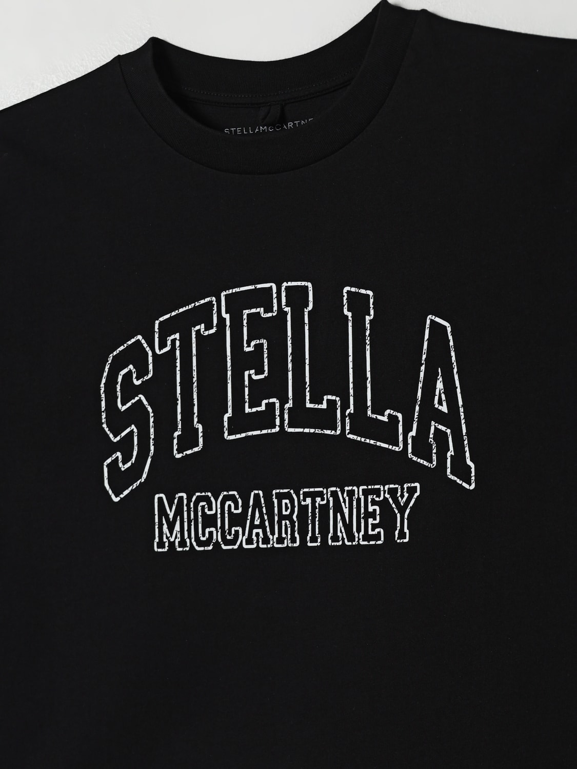 STELLA MCCARTNEY KIDS CAMISETA: Camisetas niños Stella McCartney Kids, Negro - Img 3