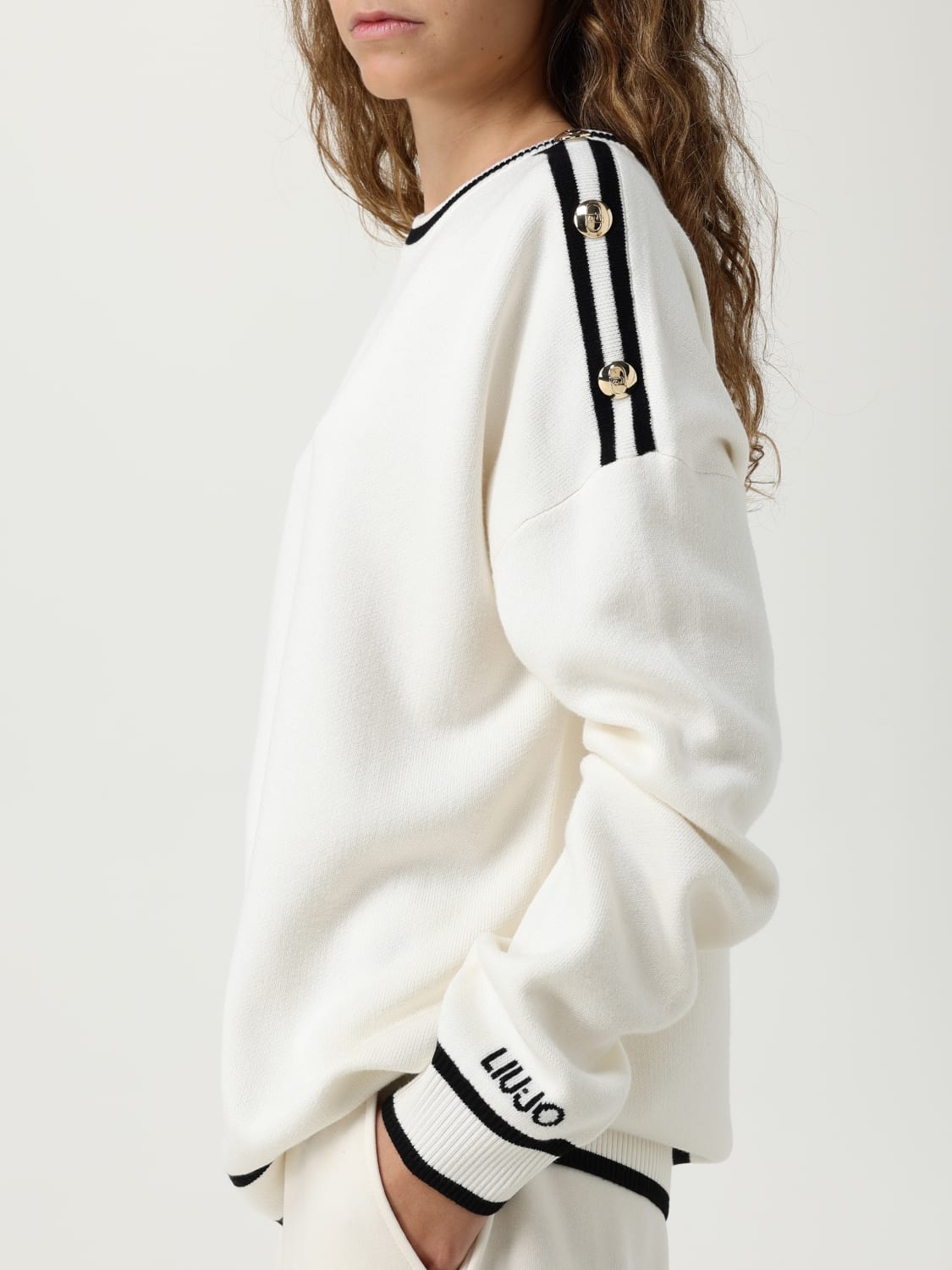 LIU JO PULL: Pull femme Liu Jo, Blanc - Img 3