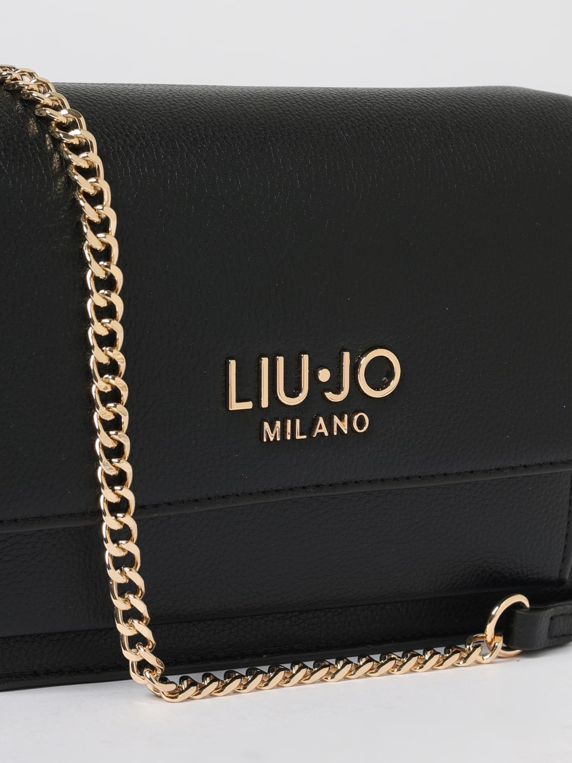LIU JO BORSA MINI: Borsa Liu Jo in pelle sintetica , Nero - Img 3