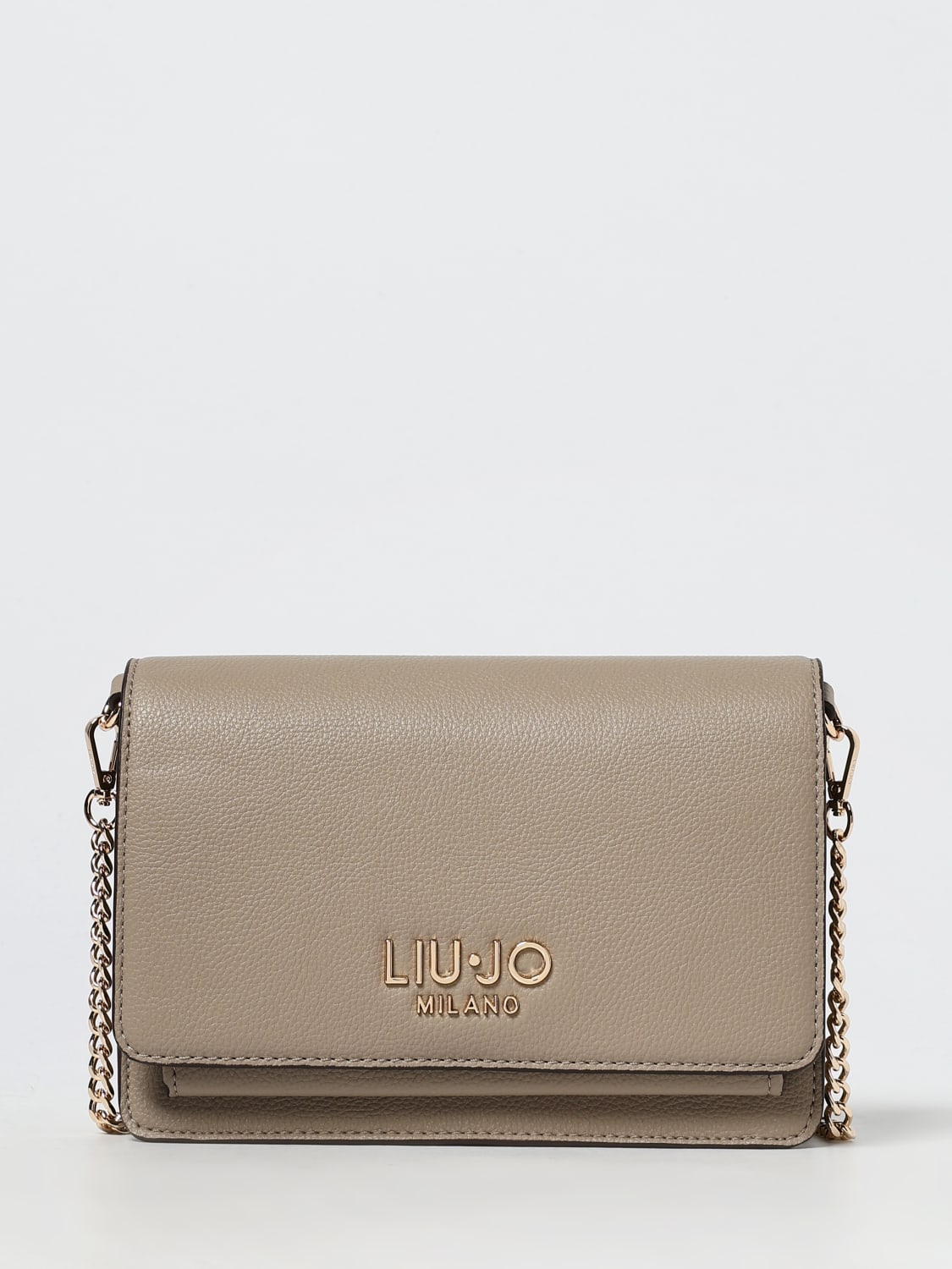 LIU JO BORSA MINI: Borsa Liu Jo in pelle sintetica , Beige - Img 1