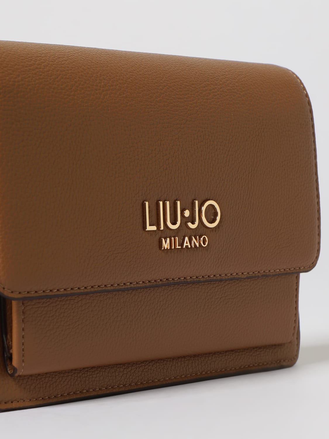 LIU JO BORSA MINI: Borsa Liu Jo in pelle sintetica , Marrone - Img 3
