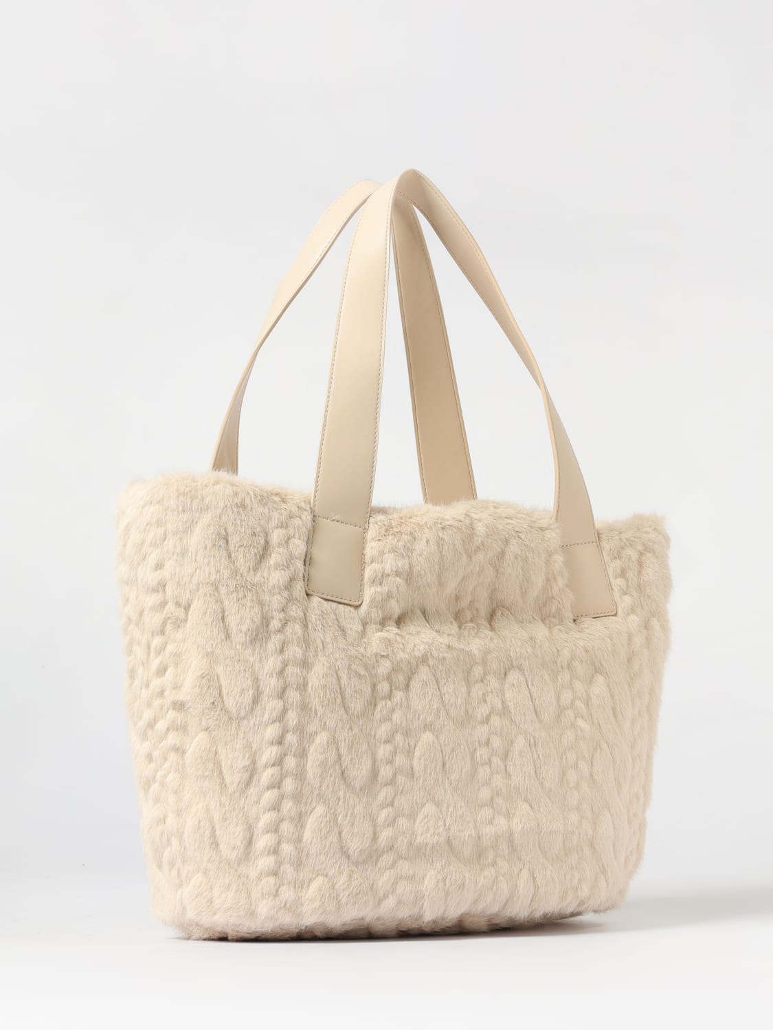 LIU JO TOTE BAG: Handbag woman Liu Jo, Beige - Img 2