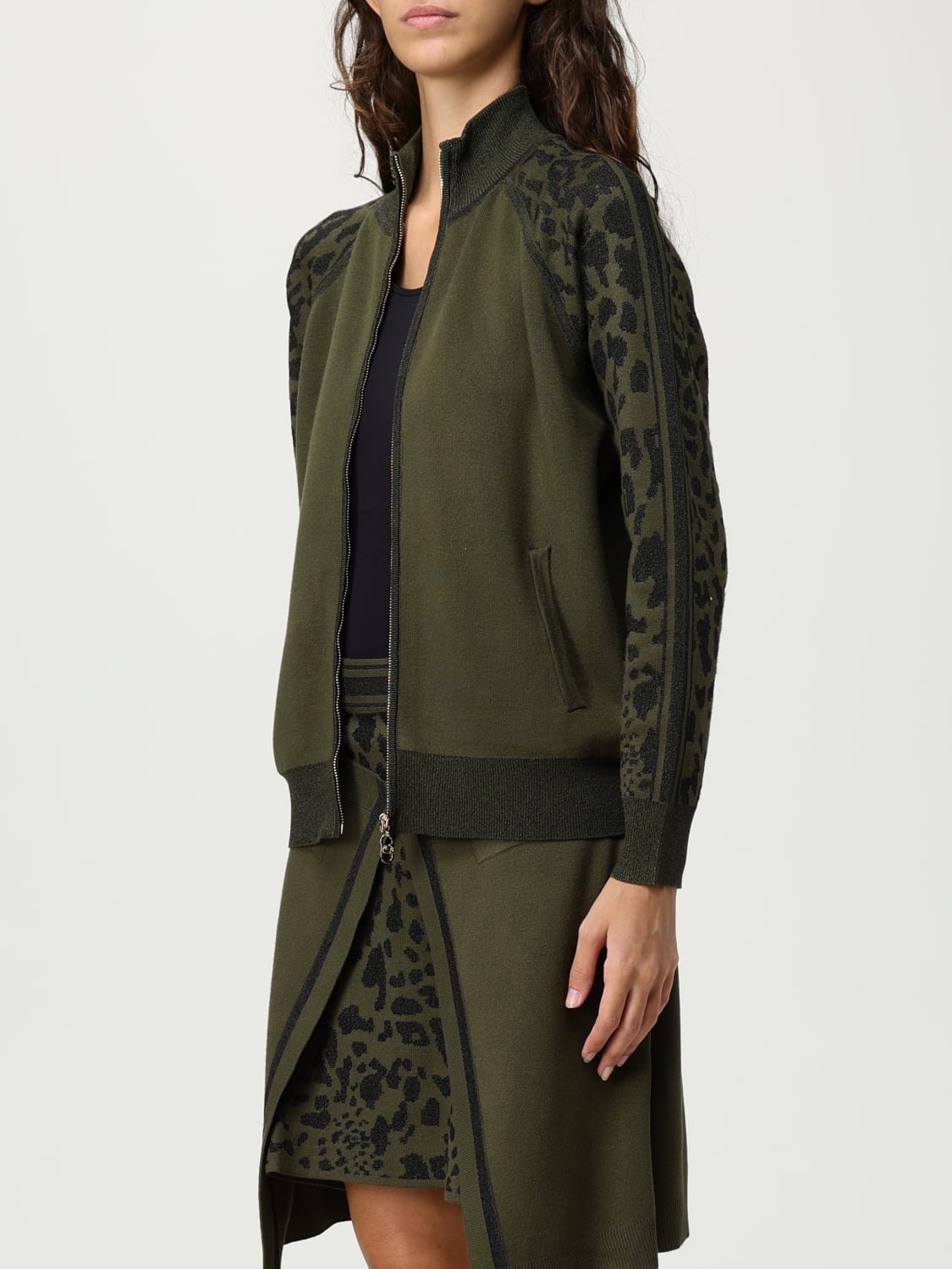 LIU JO 毛衣: 毛衣 女士 Liu Jo, 绿色 - Img 4