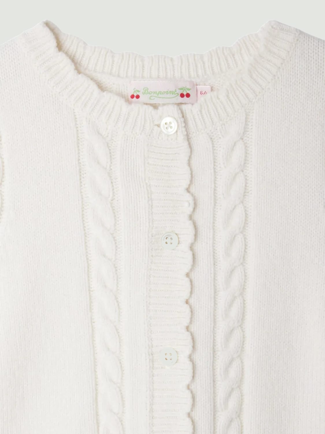BONPOINT PULLOVER: Pullover kinder Bonpoint, Weiß - Img 3
