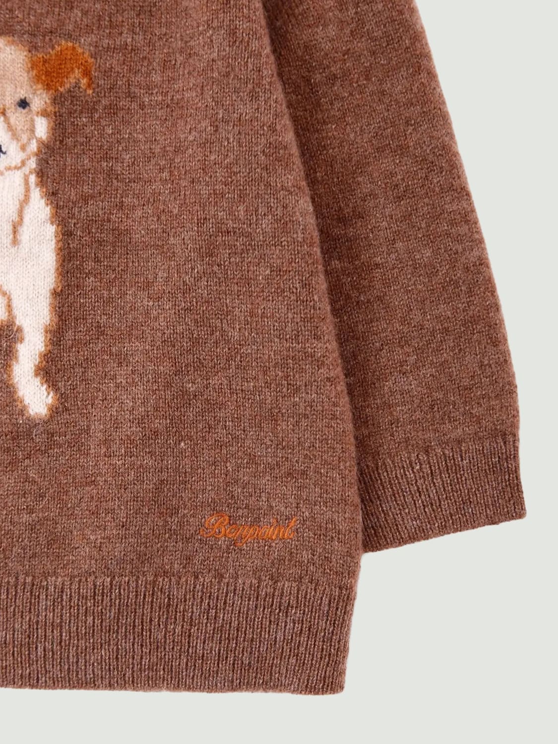 BONPOINT JERSEY: Jersey niños Bonpoint, Marrón - Img 3