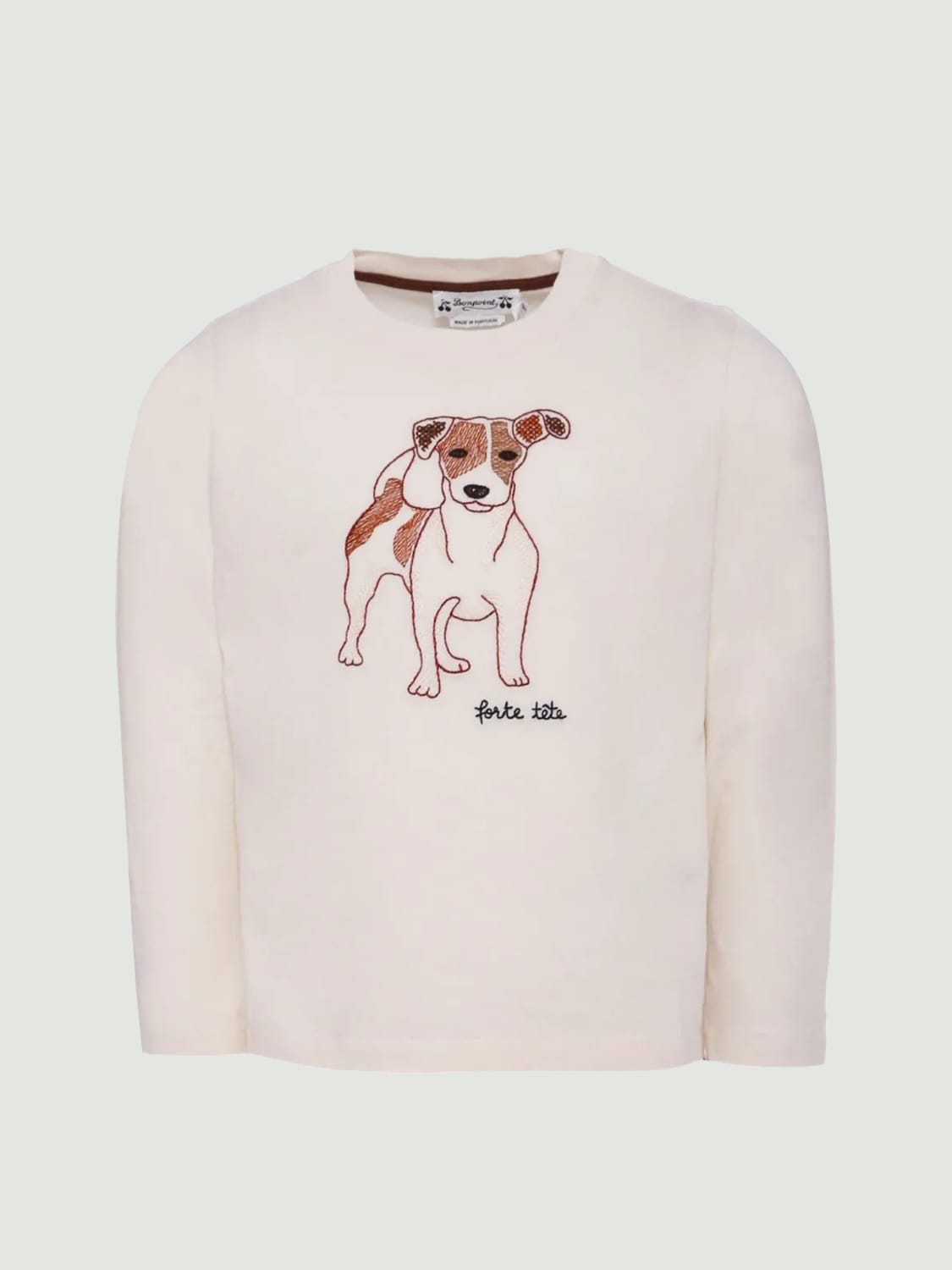 BONPOINT T-SHIRT: T-shirt kinder Bonpoint, Weiß - Img 1