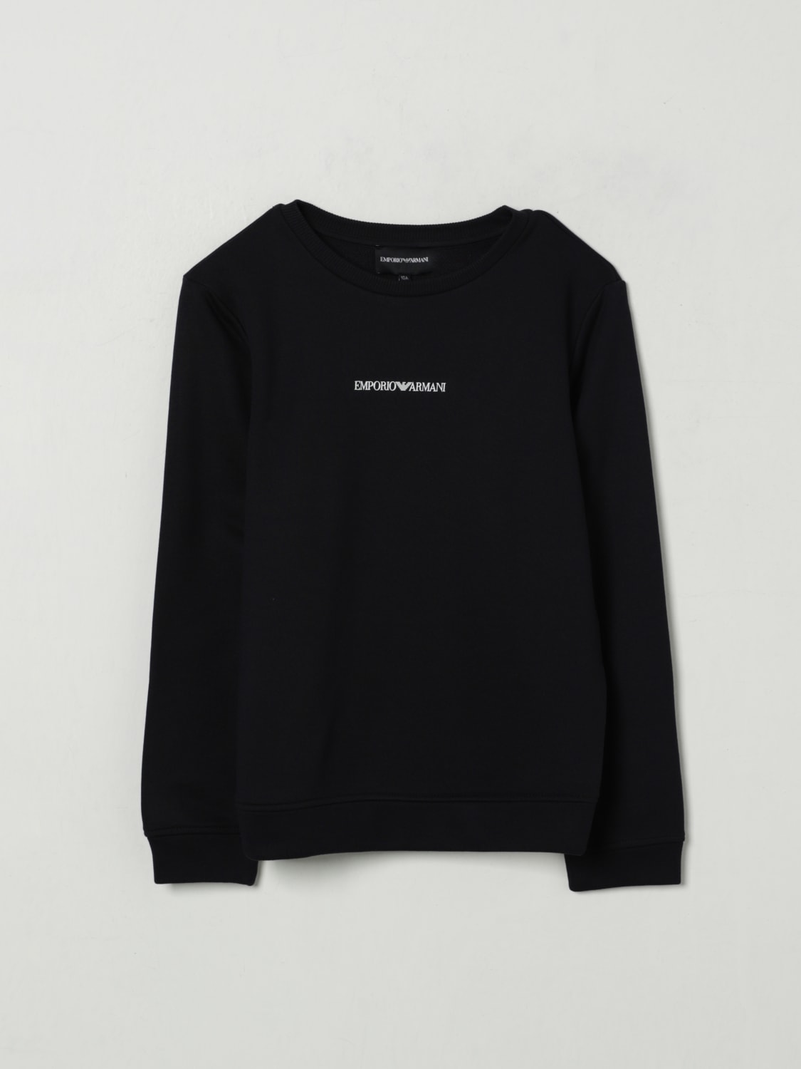 EMPORIO ARMANI SWEATER: Sweater kids Emporio Armani, Navy - Img 1