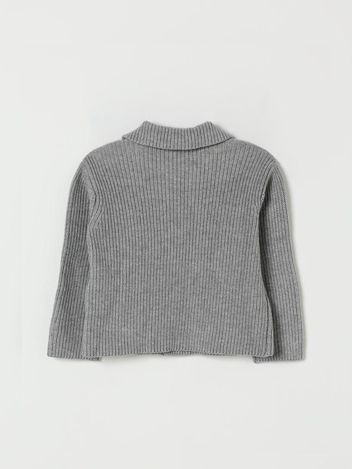 EMPORIO ARMANI PULLOVER: Jacke kinder Emporio Armani, Grau - Img 2