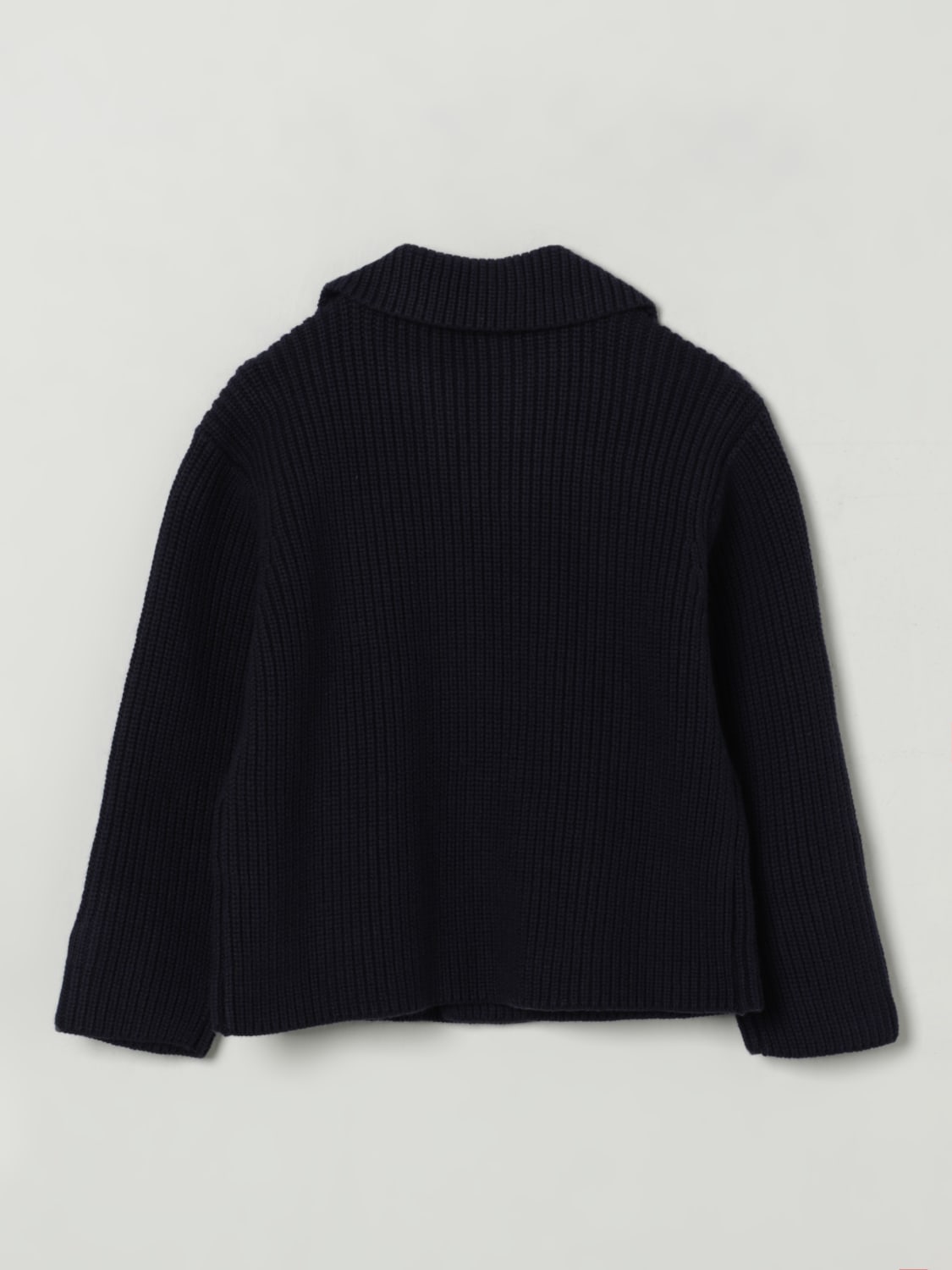 EMPORIO ARMANI SWEATER: Jacket kids Emporio Armani, Navy - Img 2