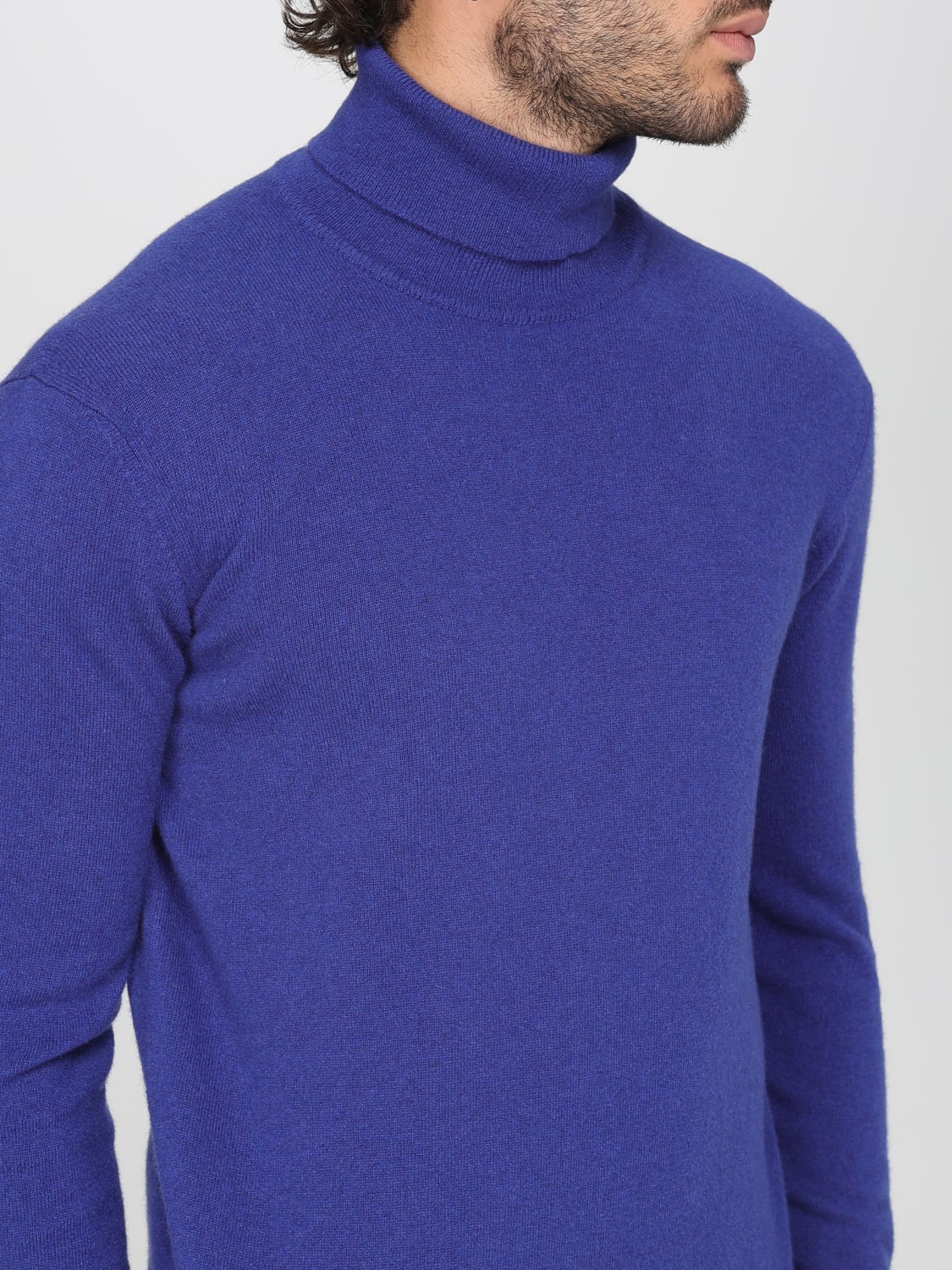 SAINT LAURENT 스웨터: 스웨트셔츠 남성 Saint Laurent, 블루 - Img 5