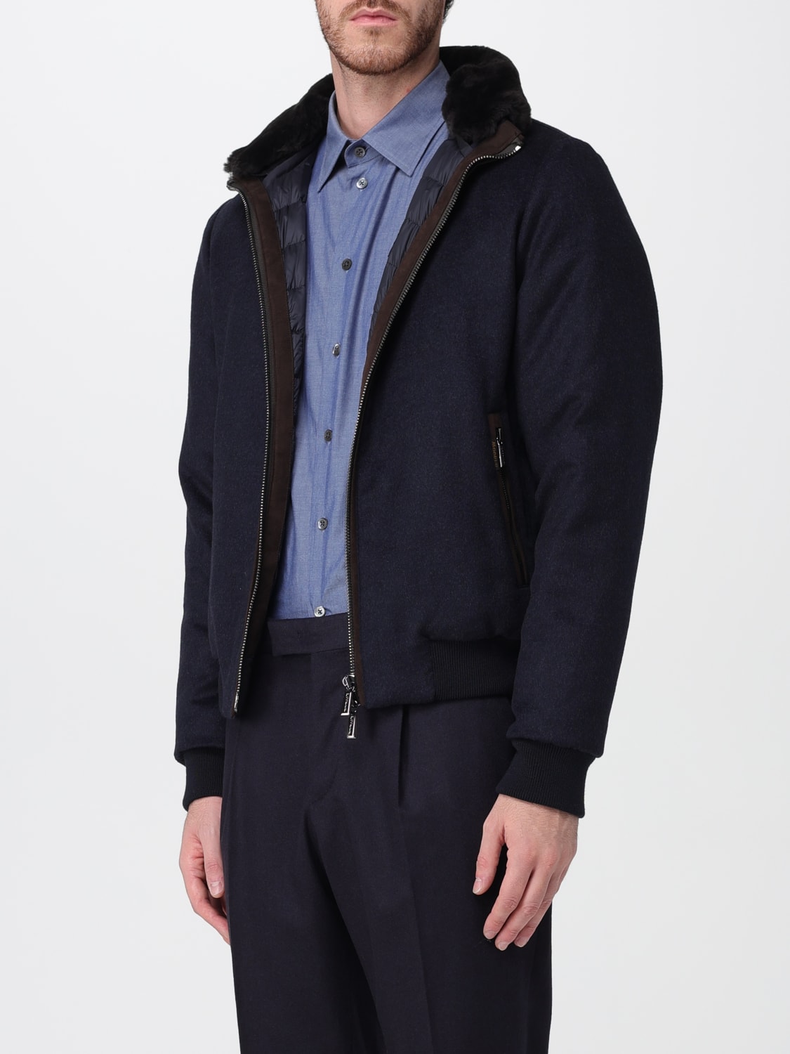 MOORER JACKET: Jacket men Moorer, Grey - Img 3