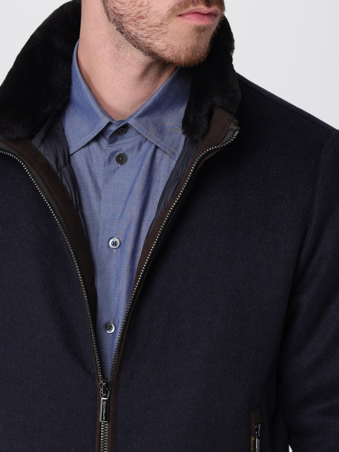 MOORER JACKET: Jacket men Moorer, Grey - Img 4