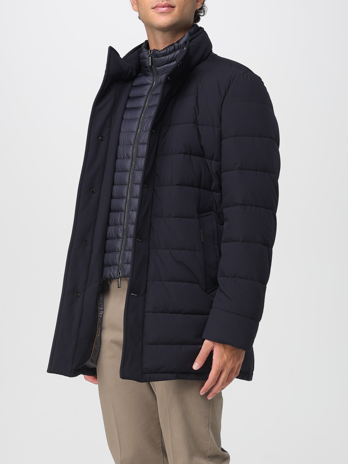 MOORER JACKET: Jacket men Moorer, Blue - Img 3