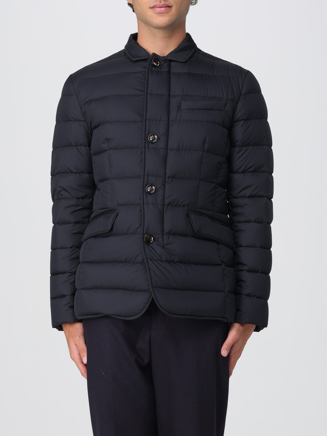 MOORER GIACCA: Giubbotto Moorer in nylon trapuntato , Blue - Img 1