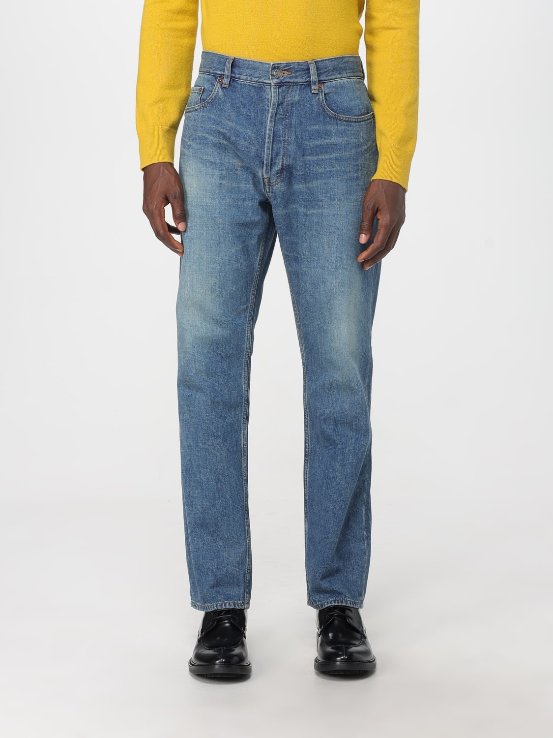 SAINT LAURENT JEANS: Jeans men Saint Laurent, Blue - Img 1