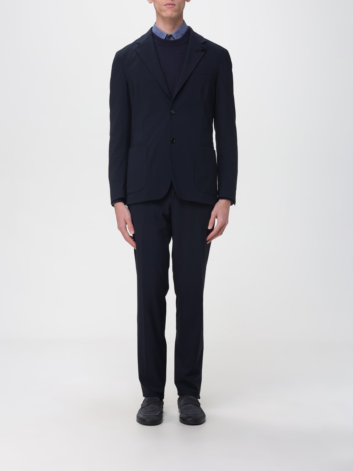LARDINI SUIT: Suit men Lardini, Blue - Img 1