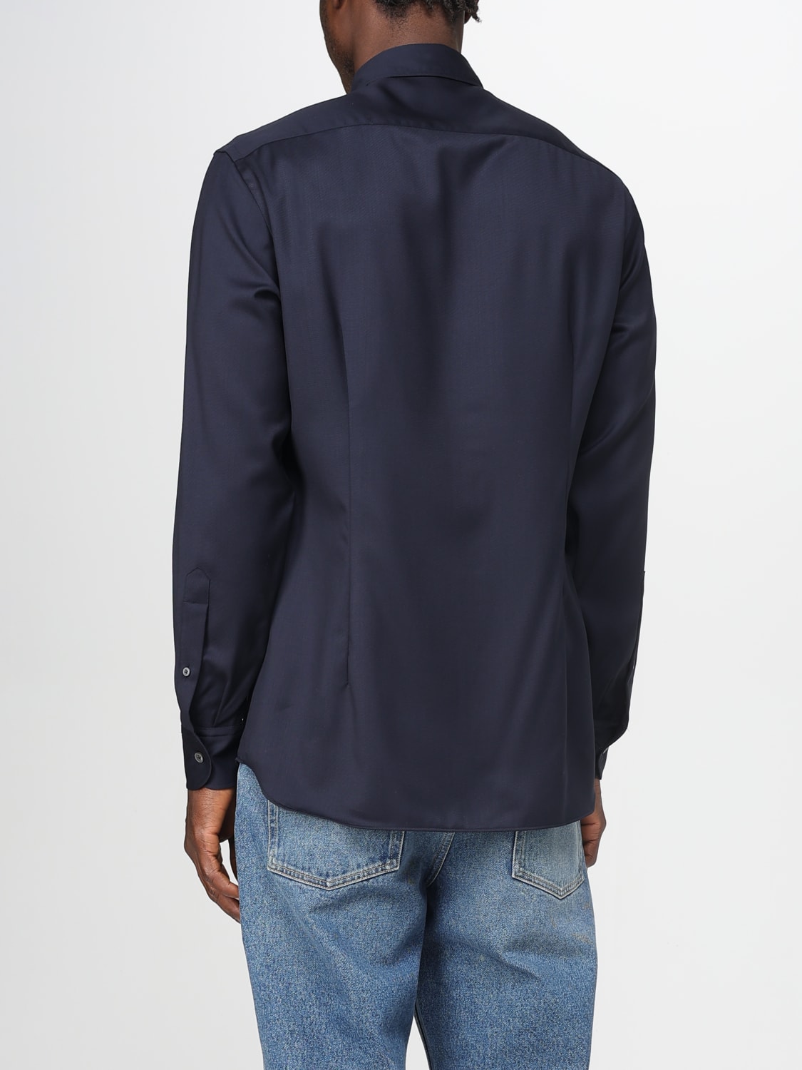 LARDINI SHIRT: Shirt men Lardini, Blue - Img 2