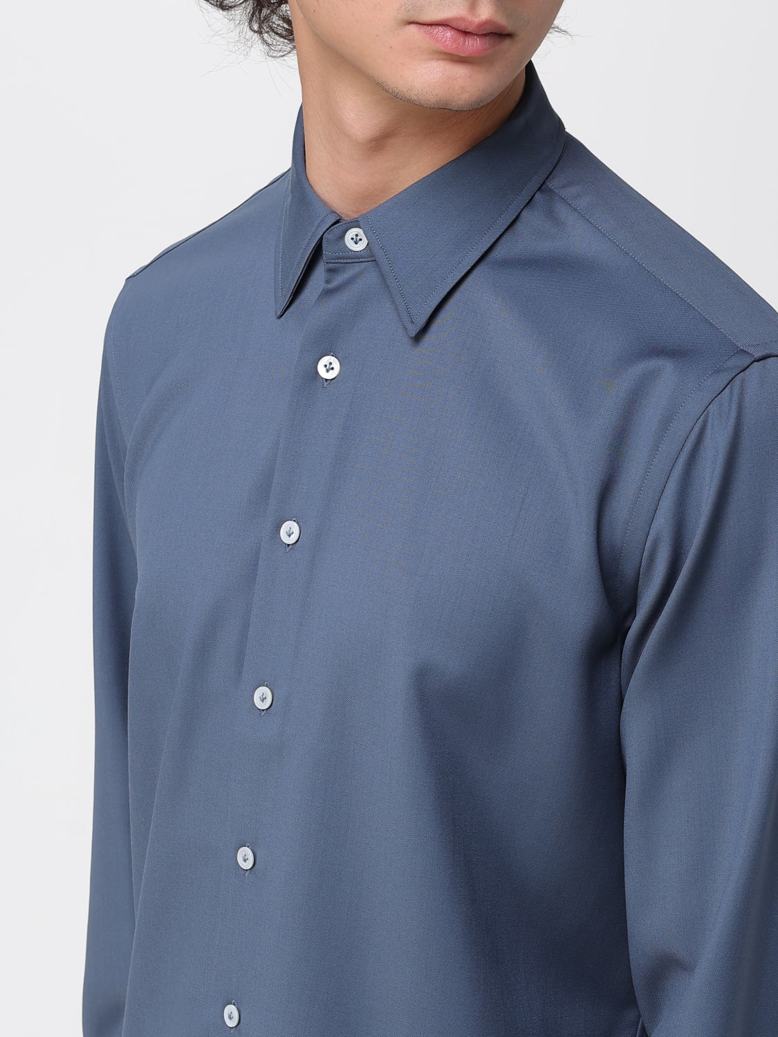 LARDINI SHIRT: Shirt men Lardini, Navy - Img 3