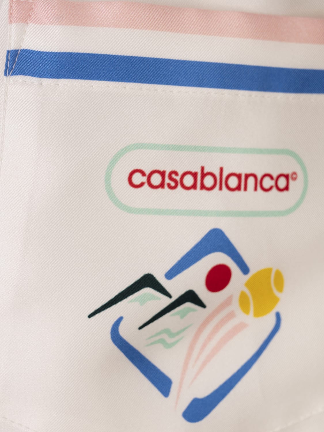 CASABLANCA SHORTS: Short men Casablanca, White - Img 3