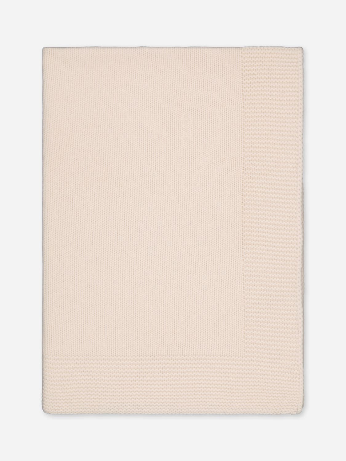 BOBBIN & TRICOT PET ACCESSORIES: Bobbin & Tricot cashmere blanket, Ivory - Img 1