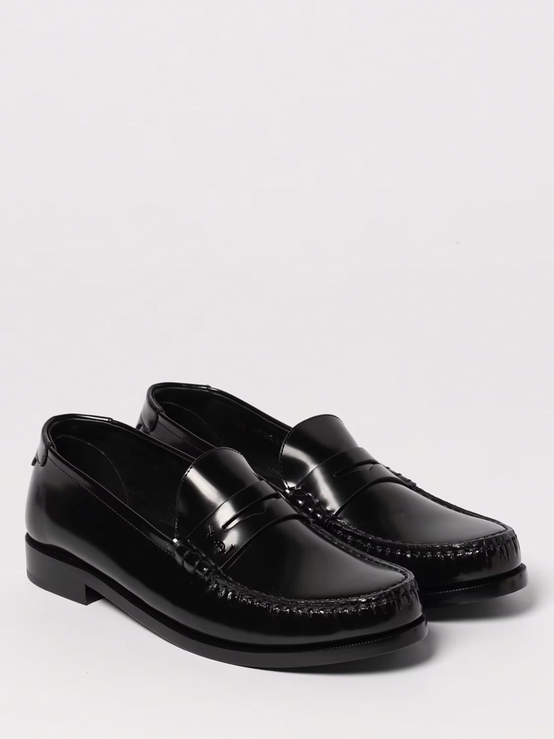 SAINT LAURENT MOCASINES: Zapatos hombre Saint Laurent, Negro - Img 2