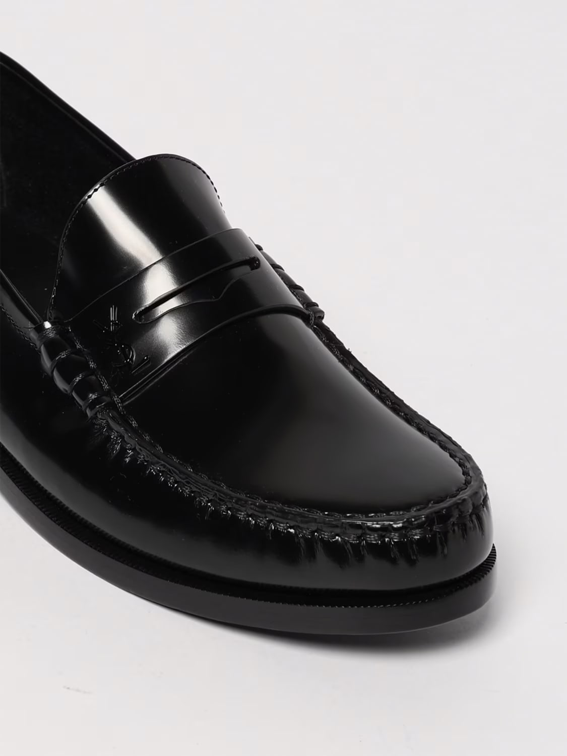 SAINT LAURENT MOCASINES: Zapatos hombre Saint Laurent, Negro - Img 4