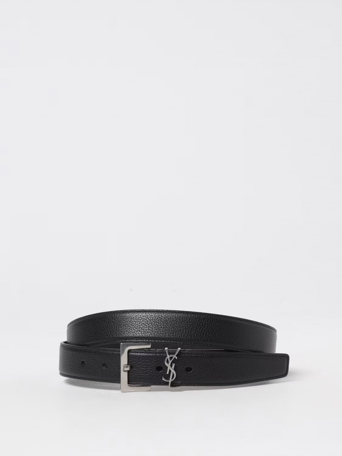 SAINT LAURENT BELT: Belt men Saint Laurent, Black - Img 1
