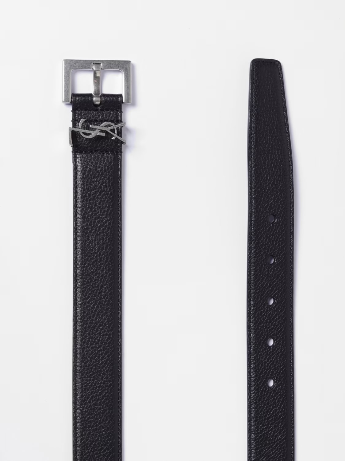 SAINT LAURENT BELT: Belt men Saint Laurent, Black - Img 2