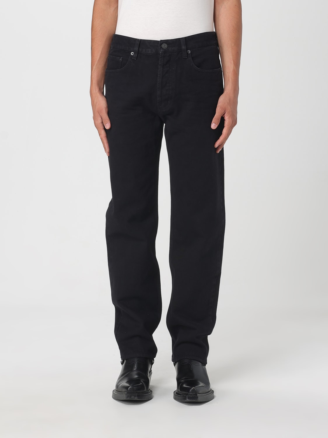 SAINT LAURENT JEANS: Pants men Saint Laurent, Black - Img 1
