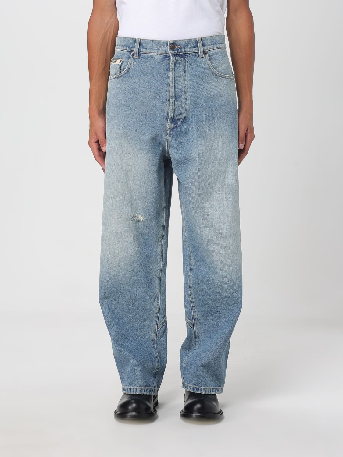 MOSCHINO COUTURE JEANS: Jeans men Moschino Couture, Blue - Img 1