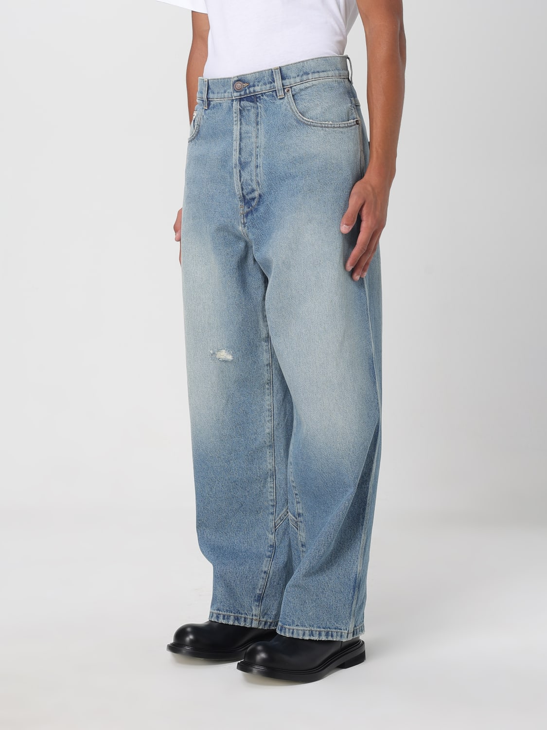 MOSCHINO COUTURE JEANS: Jeans men Moschino Couture, Blue - Img 4