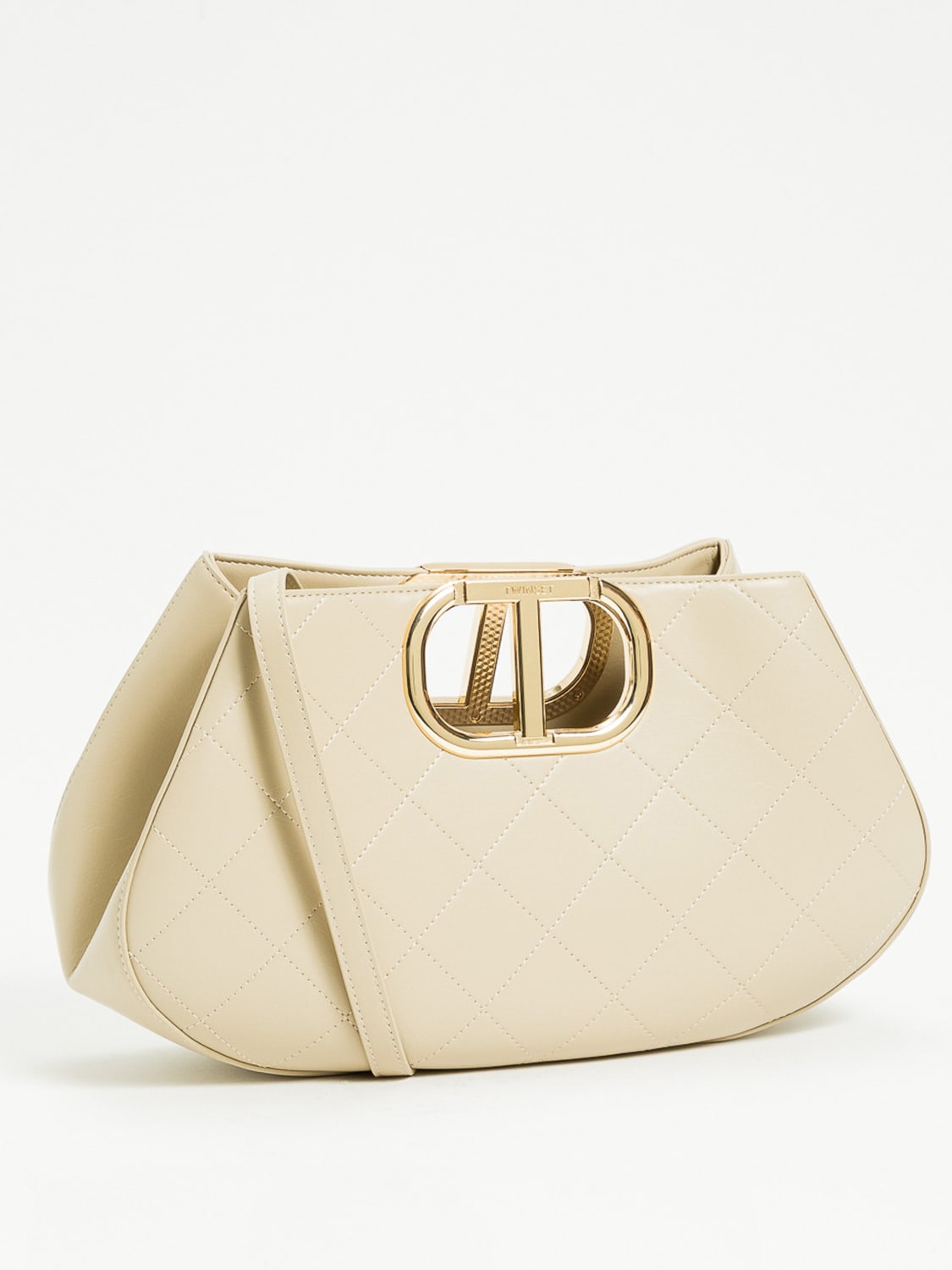 TWINSET BORSA MINI: Borsa mini Oval T Twinset, Beige - Img 2