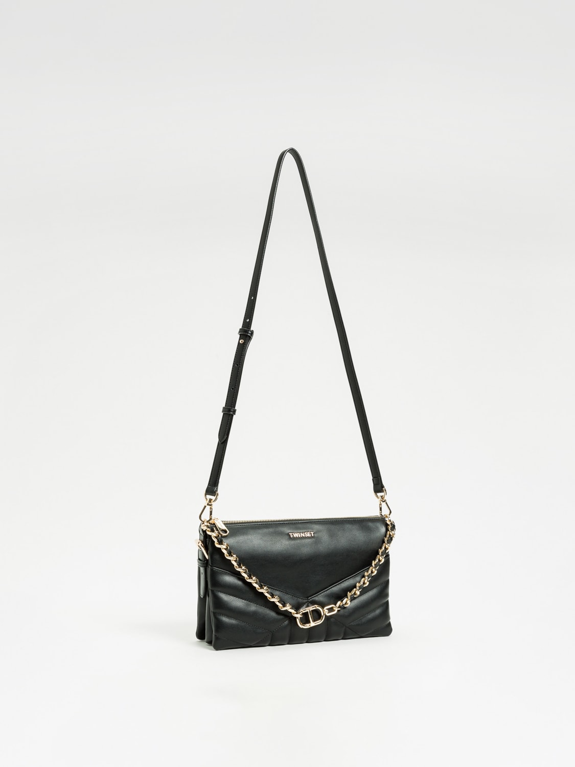 TWINSET CROSSBODY BAG: Mini bag woman Twinset, Black - Img 1