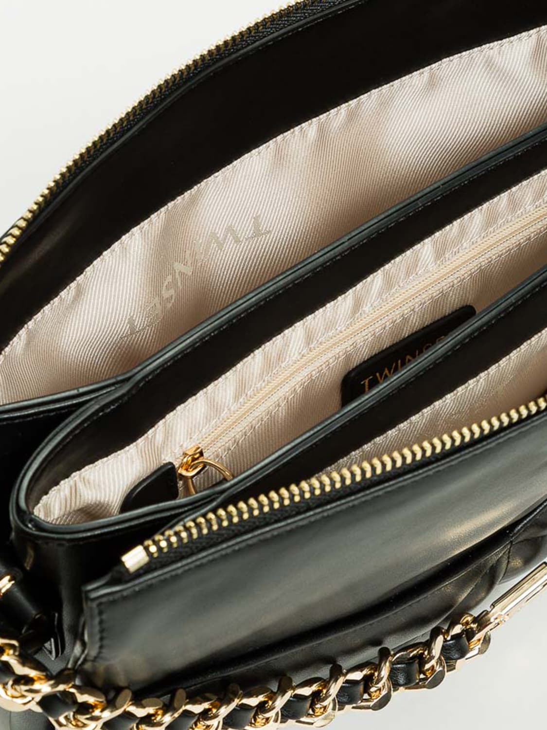 TWINSET CROSSBODY BAG: Mini bag woman Twinset, Black - Img 3