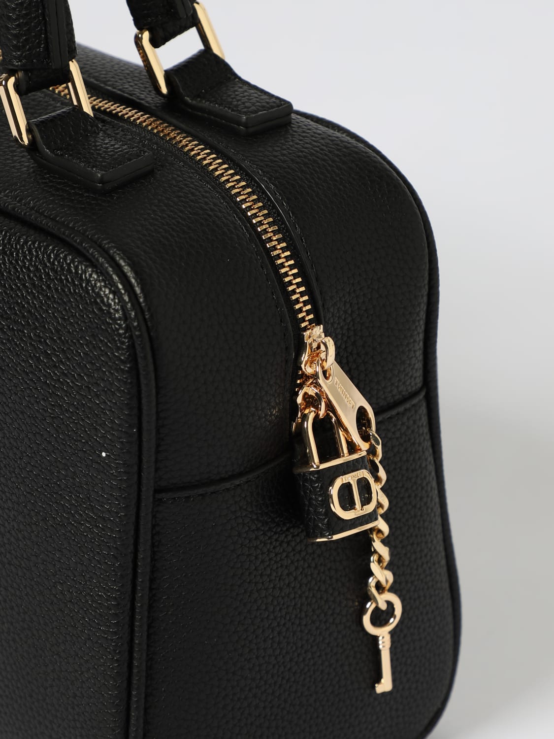 TWINSET HANDTASCHE: Minitasche damen Twinset, Schwarz - Img 3