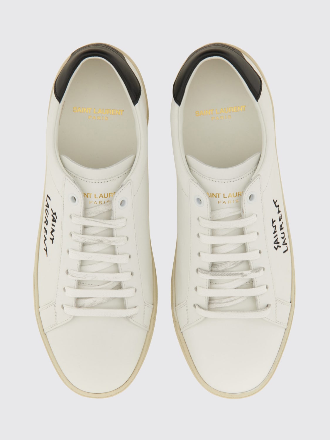 SAINT LAURENT SNEAKERS: Sneakers woman Saint Laurent, White - Img 4
