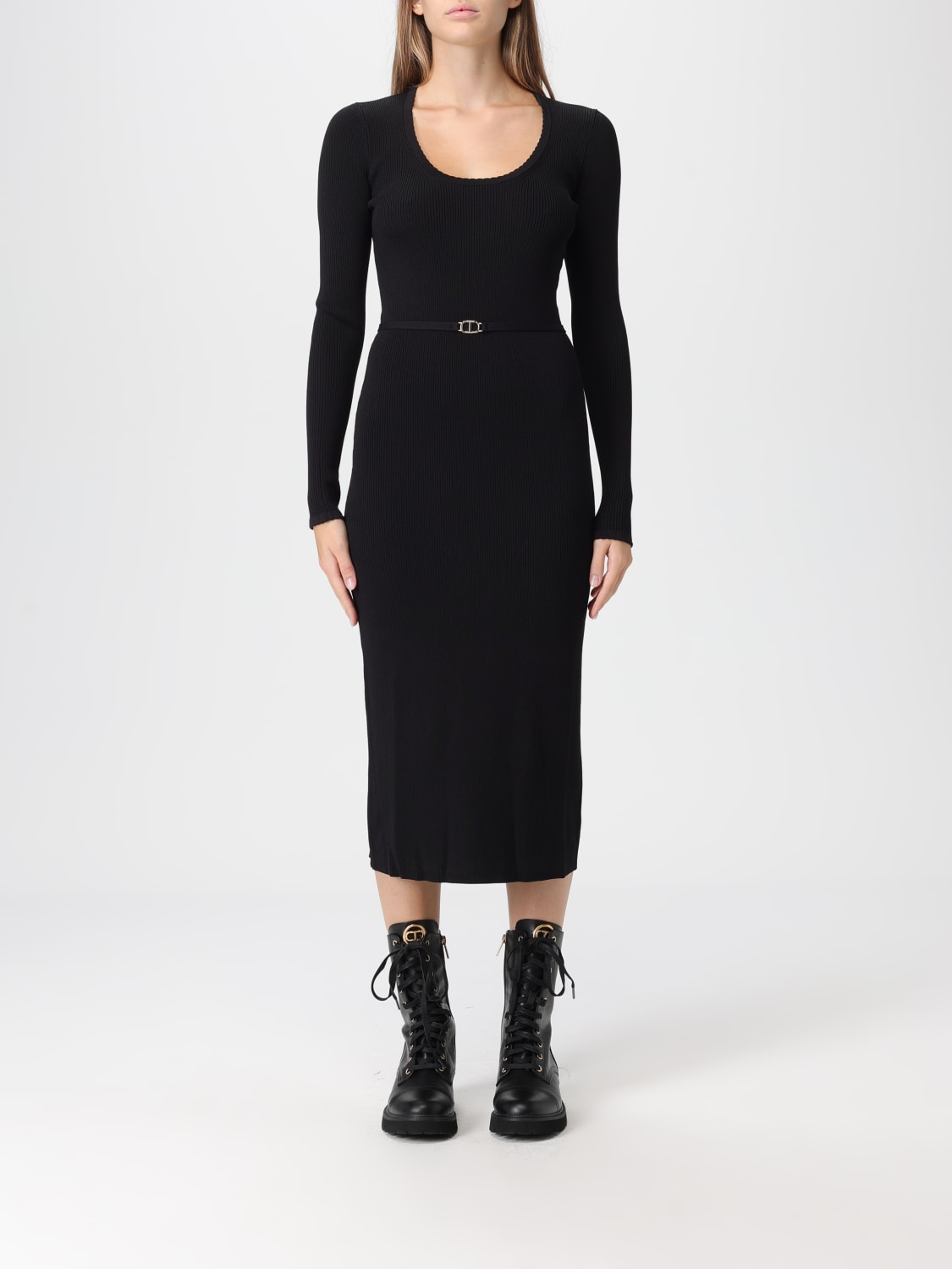 TWINSET DRESS: Dress woman Twinset, Black - Img 1
