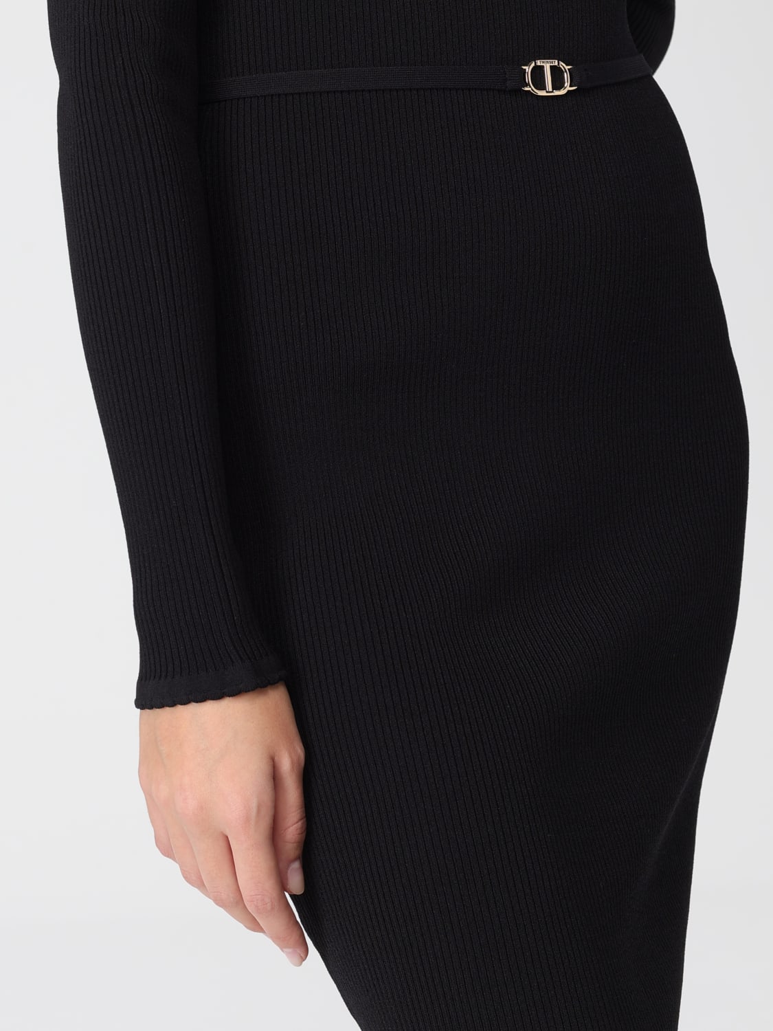 TWINSET DRESS: Dress woman Twinset, Black - Img 3